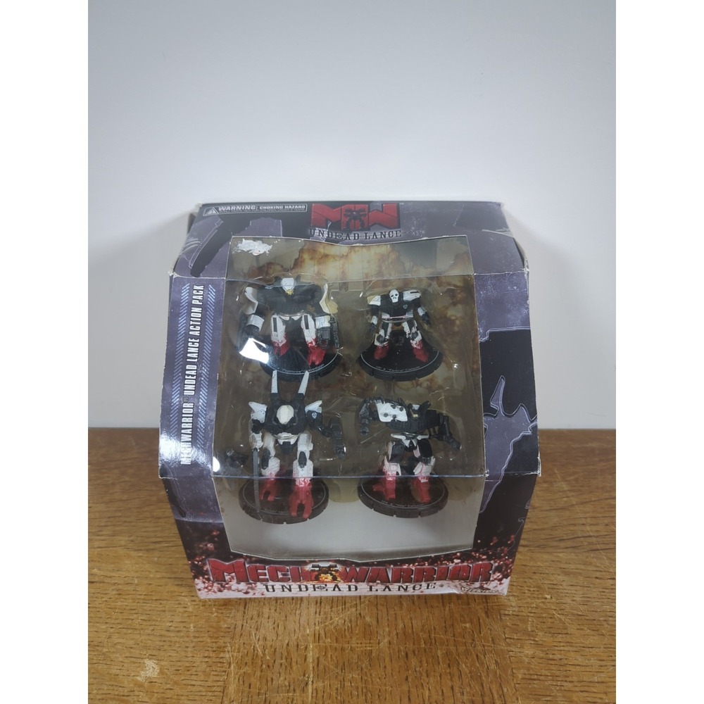 2007 MECH WARRIOR Undead Lance Action Pack - New Damaged Box